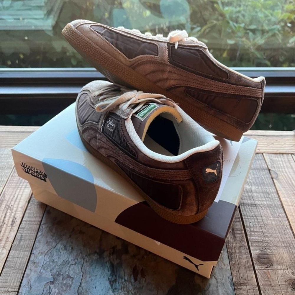 Kidsuper x Puma brazil sneaker "espresso brown" - Picture 6 of 7